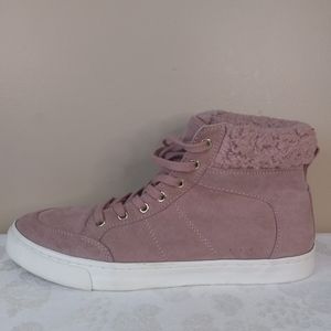Old Navy pink high tops women's 8
